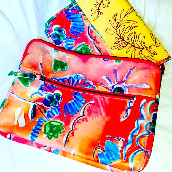 NWT Handcrafted Computer leather Case + leather mat - Picture 1 of 8